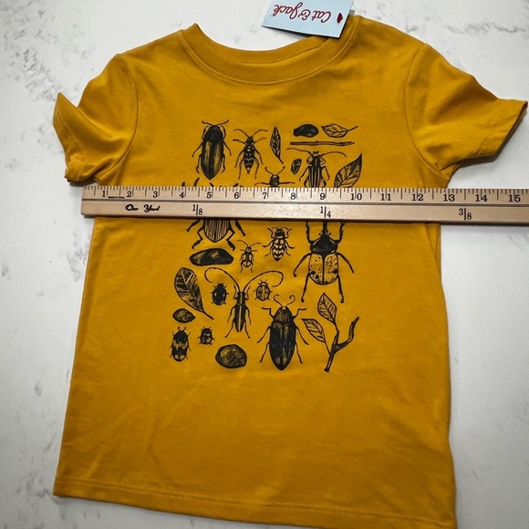 Cat & Jack Golden Insect Graphic Tee - Picture 6 of 6